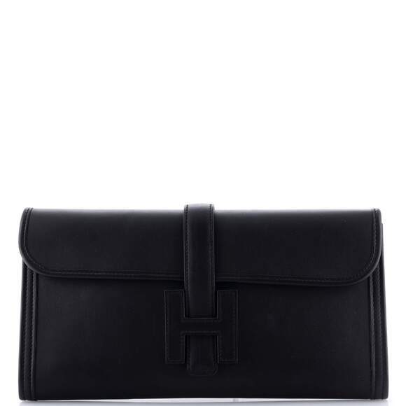 Hermes Jige Elan Clutch Swift 29 #184211H26B - Picture 1 of 9